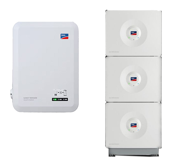 Solarics_SMA Solarspeicher HOME STORAGE 9.8 + SUNNY TRIPOWER SE 10.0 HV-SPEICHERSYSTEM, 9,84 KWH NUTZBAR, 3-PHASIG