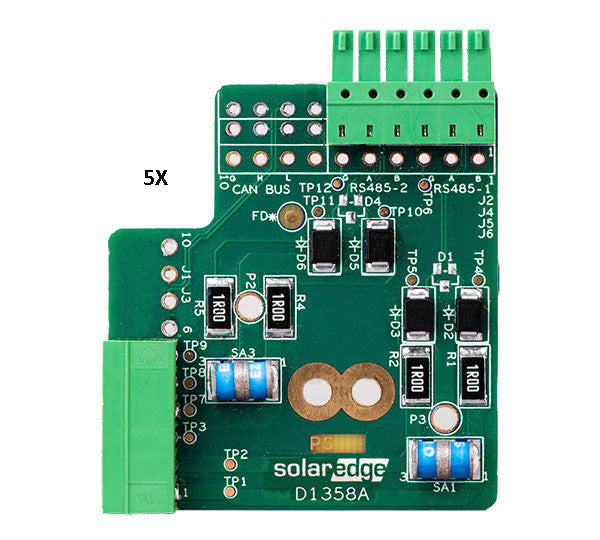Solarics_SOLAREDGE Wechselrichter RS485 SURGE PROTECTION KIT SE-RS485-SPD3-B-K4 RS485-SICHERUNGSEINHEIT (5 STÜCK) FÜR SETAPP-WR