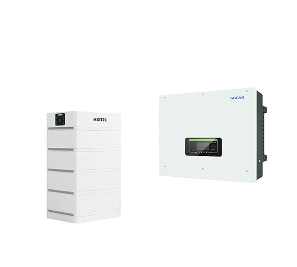 Solarics_AXITEC + SOFAR Solarspeicher AXISTORAGE LI SV1 13.5 + HYD 15KTL-3PH HYBRID-WR HV-SPEICHERSYSTEM, 13,5 KWH NUTZBAR, 3-PHASIG