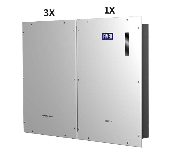 Solarics_FIMER Solarspeicher REACT2-UNO-5.0-TL + BATTERY (12 KWH) SPEICHERSYSTEM REACT2