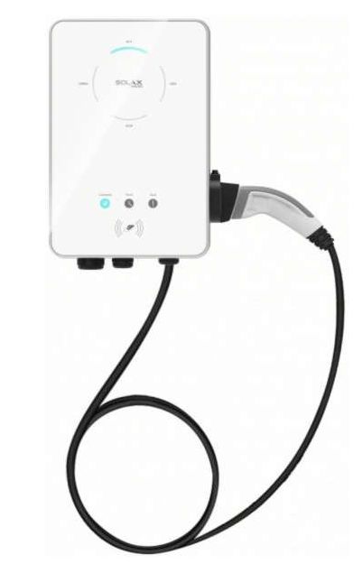 Solax - Wallbox - Wallbox X3-EVC22K (PXH) 3 Phasen, Leistung 22kW, 6m Kabel, 32A, WIFI