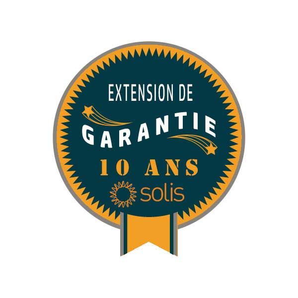 SOLIS - Extension de garantie fabricant à 10 ans - (25-40K)-5G