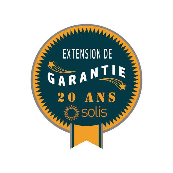 SOLIS - Extension de garantie fabricant à 20 ans - (50K-60K)-20