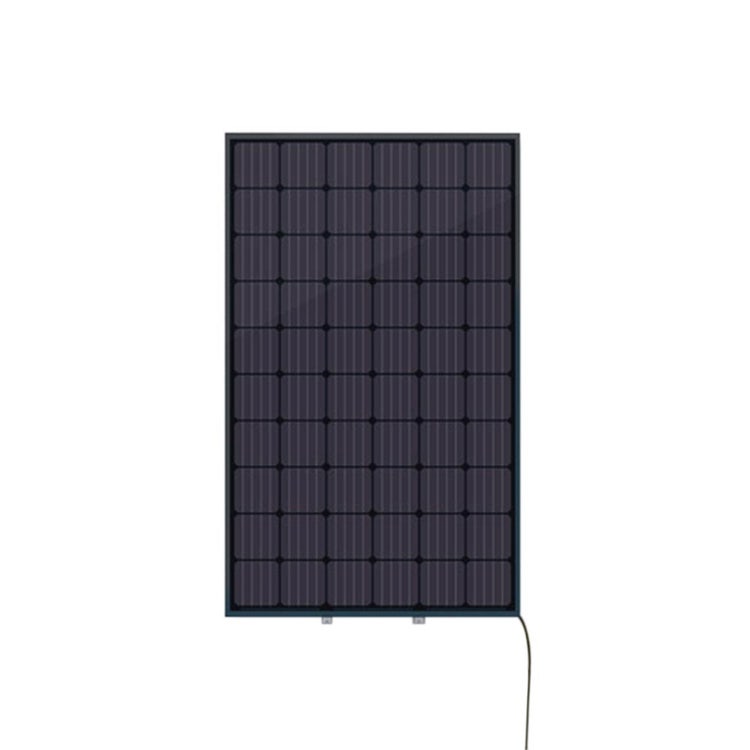 Sonnenkraft Photovoltaikmodul Plug-In 0,3 kW mit integriertem Mikro-Inverter, mit Wandmontagesystem SONNENKRAFTWERK SKW325 15344001.IT+2534+2412