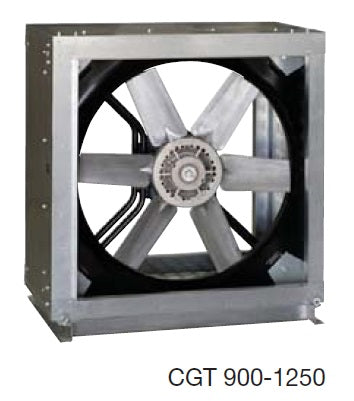 Soler & Palau CGT/4-1000-3/-7,5 – Schallgedämmter Axialventilator, Rohr 1000 mm, 7,5 kW