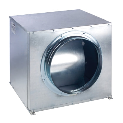Soler & Palau CVB/4-270/270-N-550W CENTRIBOX – Schallgedämmter Kanalventilator, Anschluss 400 mm, 550 W, 230 V