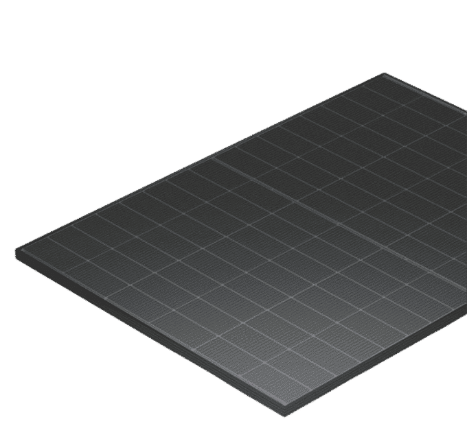 Sunpro SPDG460-N96R12 445-460 1500V Black Frame transparent glass backside
