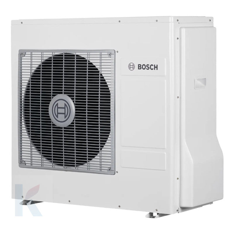 Solarics Bosch Compress 3400i AWS 10 OR-S – Geteilte externe Wärmepumpe Klima + Warmwasser
