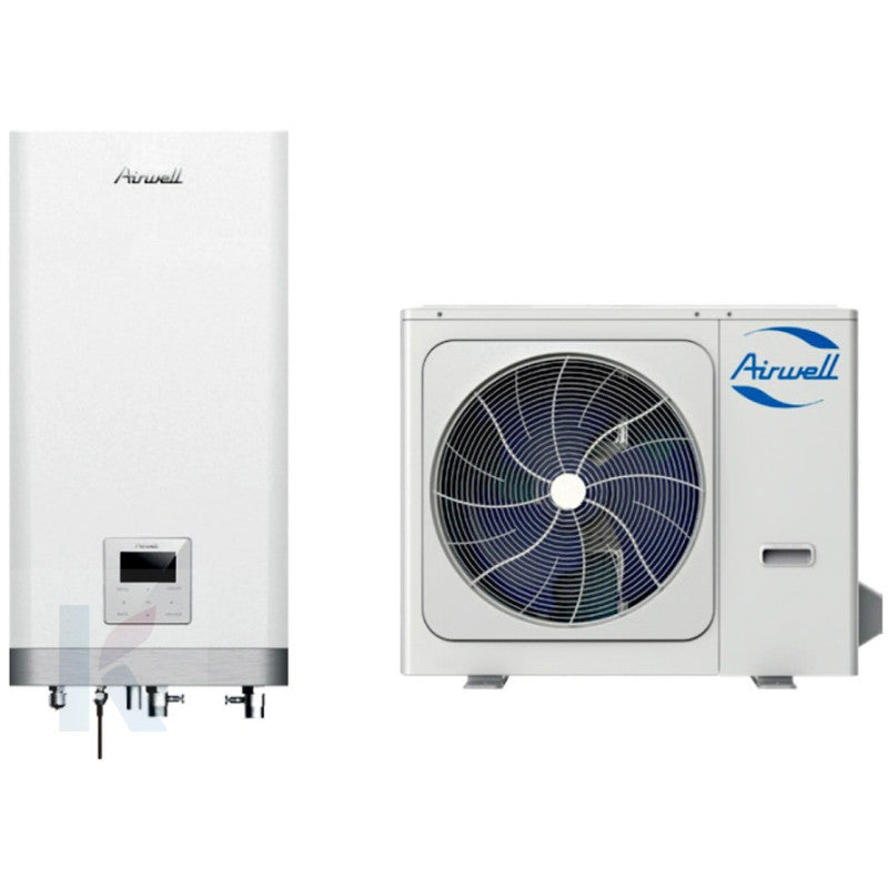 Solarics Airwell AW-YHPSA06-H91 + AW-WHPSA0406-N91 – Wellea S MT R32 Split-Wärmepumpe