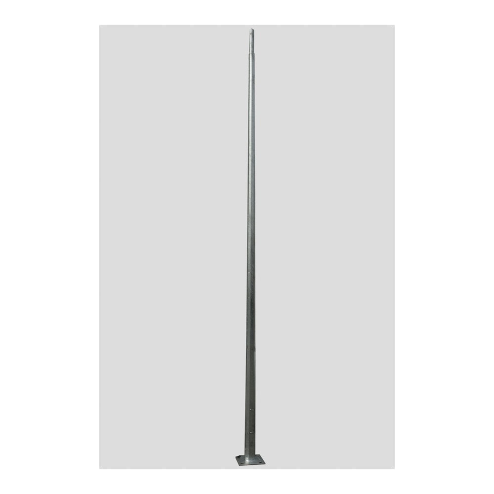 Solentis Achtkant-Lichtmast mit Flansch 5 m