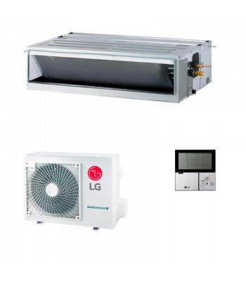 LG UM30F.NA0 + UUC1.U40 – Standard-Monosplit-Klimaanlagenkanäle mit mittlerem statischen Druck