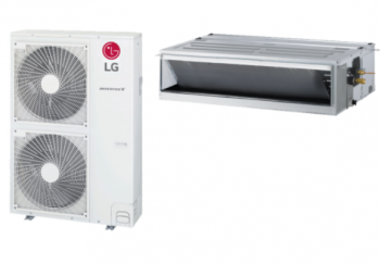 LG UM42F.N21 + UUD1.U30 – Standard-Monosplit-Klimaanlagenkanäle mit mittlerem statischen Druck