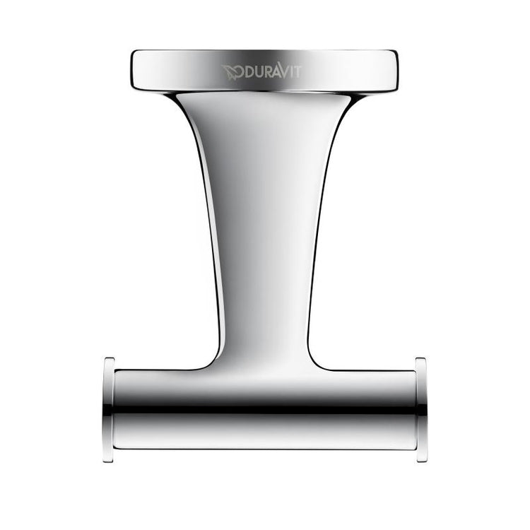 Duravit Doppel-Handtuchhaken, Chromoberfläche STARCK T 0099301000