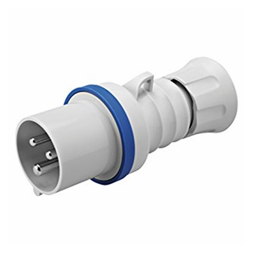 Gewiss CEE-Stecker 2P+E, 16 A, 250 V, IP44
