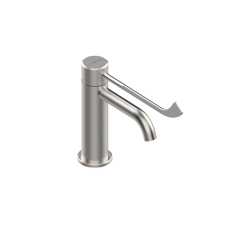 Flaminia Einhebelmischer H. 16 cm, für Waschbecken, mit klinischem Hebel, ohne Ablauf, gebürstete Stahloberfläche STIL ST3050DACC