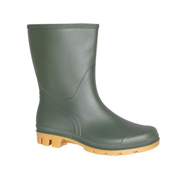 Grüne PVC-Stiefel mit Stumpf NR. 36 BIS 39 - 41-45-46