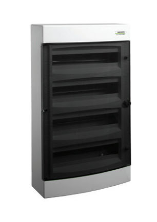 NOARK Surface-mounted plastic distribution board with transparent door 3x12 PNS 36T (101502)