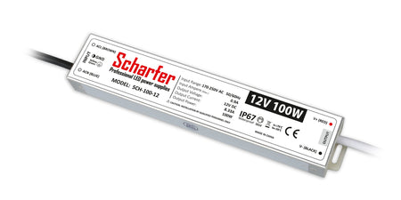 Scharfer LED-Netzteil für LED-Band 12 V, 100 W, IP67