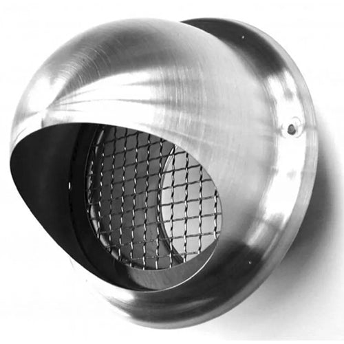 Paneir SV 160 – Design-Lüftungsgitter, Edelstahl, Rohr 160 mm