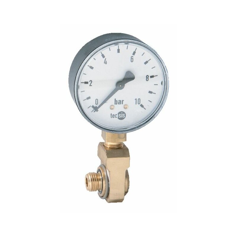 SYR Manometer mit Anschlusswinkel