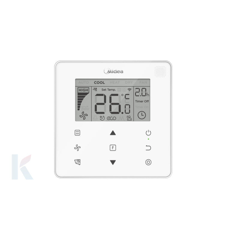 Solarics Midea KJR-29B/BK-E – Cable Touch Controller