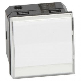 Legrand Vela 683154 Taster 2 Module transparente Abdeckung