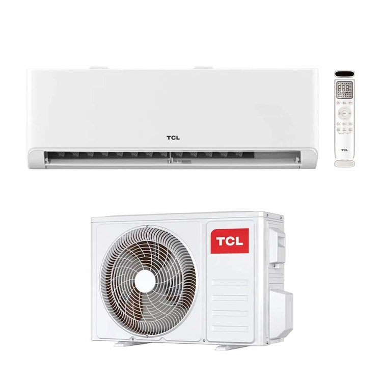 TCL Monosplit-Klimagerät BreezeIN P5, Wandgerät, WLAN – Außengerät 2,6 kW, Innengerät 9000 BTU SN09P5S0+ST09P6