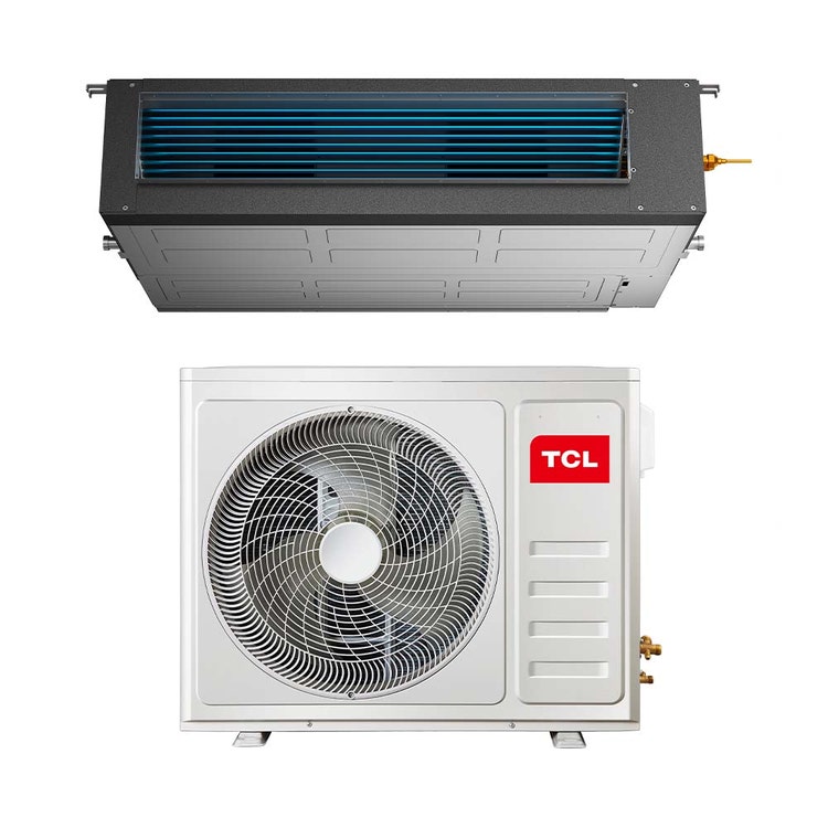 TCL Monosplit-Klimagerät Kanalgerät, WLAN – Außengerät 10,55 kW, Innengerät 36000 BTU MN36DW2+MT3611