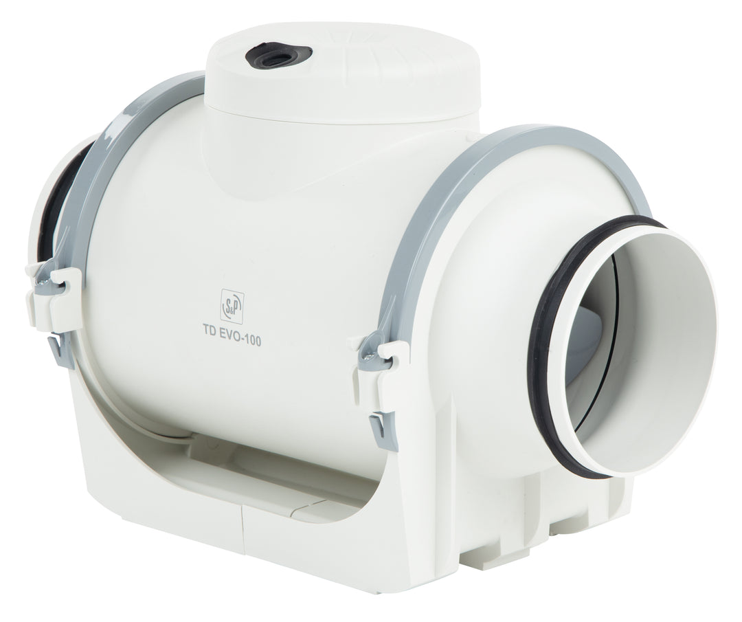 Soler & Palau TD EVO 200 – Diagonal-Rohrventilator, Rohr 200 mm, 900 m³/h