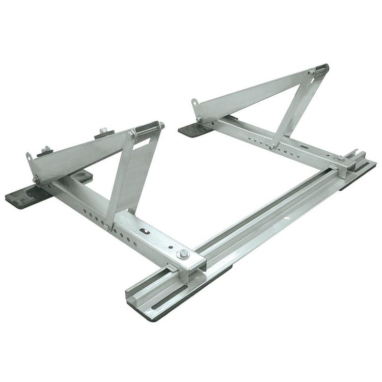 Tecnogas Edelstahldachhalterung für Außengerät L. 80 H. 48 cm 11117