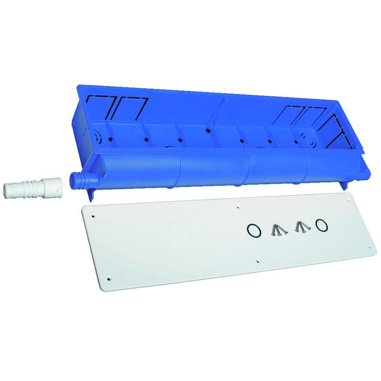 Tecnogas Einbaukasten zur Unterbringung der Vorbereitung für die Split-Anlage SIMPLEBOX BLU 11297