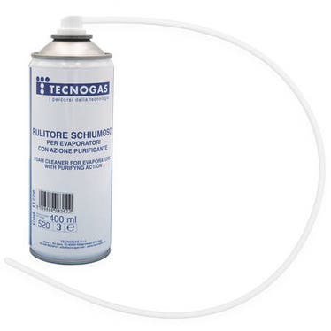 Tecnogas Reinigungs-/Desinfektionsspray 200 ml, Einzeldosis für 2-fach-Split-Anlagen 11728