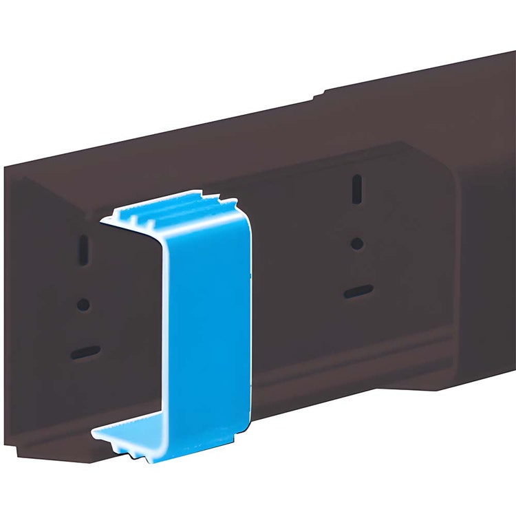 Tecnogas Verschlusshalter für Kabelkanal 6,5x5 cm, Weiß AFRIKA 12766