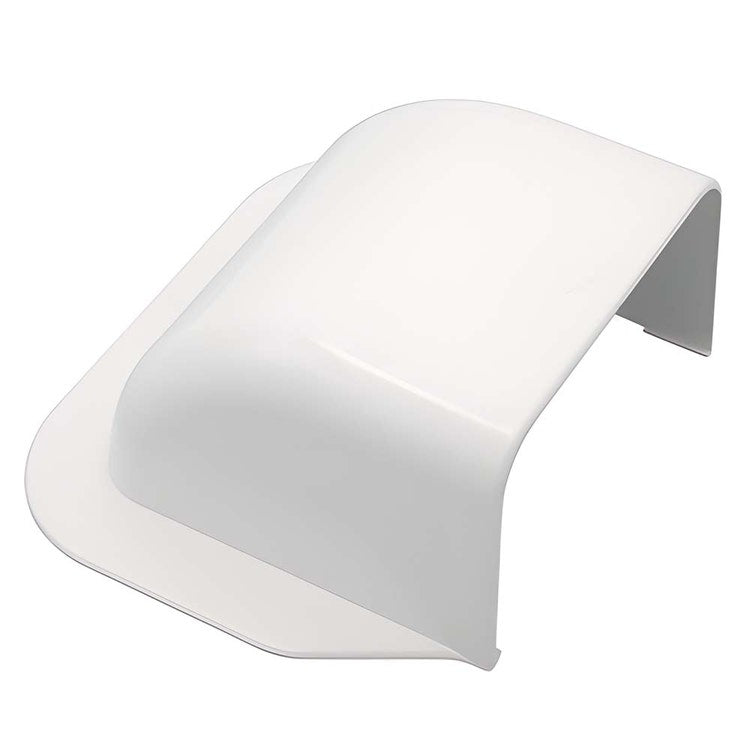 Tecnogas Wandbogen für Kabelkanal 6,5x5 cm, Weiß SONIA-EVA 12801