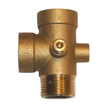 Tecnogas Anschluss Ø 1”, aus Messing, 5-fach für Autoklav 70710