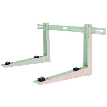 Tecnogas Paar vormontierter Halterungen Typ, L. 100 H. 40 T. 52 cm, Elfenbein 11118