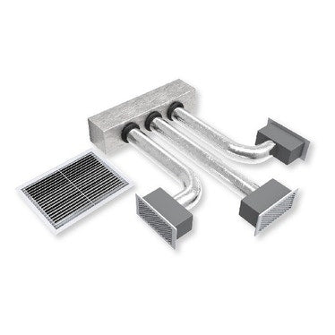 Tecnosystemi Kit Svelto 3 Zonen für Kanal-Klimageräte (Samsung AC 035/052/060/071 MNMDKH/EU, AC 035/052/060/071 HBMDKH/EU, AC 052HBMPKH/EU, AE 022/028/036/056/ Mnldeh/EU, AM 036/045/056 Hnmpk, AC 035/052/071 Rnmdkg/EU) 11166953
