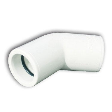 Tecnosystemi Ecke mit 45°-Winkel, Weiß TCR-32 11126391