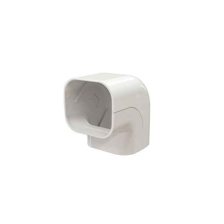 Tecnosystemi New Line Winkelkurve L. 6,6 T. 8,4 cm, Weiß EXCELLENS CA 60-EXC N11120260