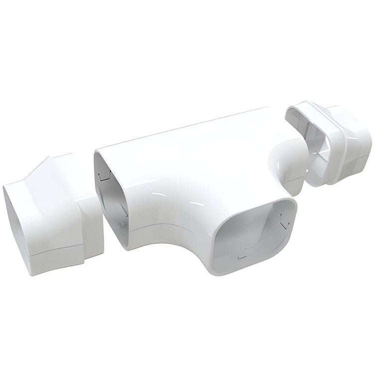 Tecnosystemi New Line Ableitung in "T", Weiß EXCELLENS DT 72-EXC N11123072