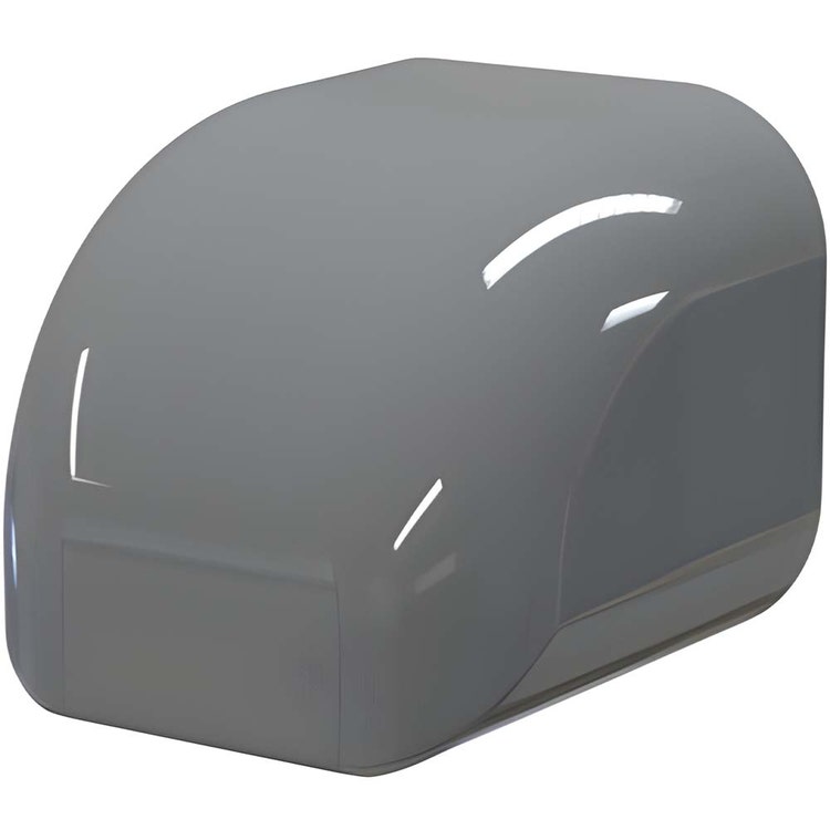 Tecnosystemi Eco Line Verschlusskappe, Perlgrau EXCELLENS TC 60-EXC E11122170