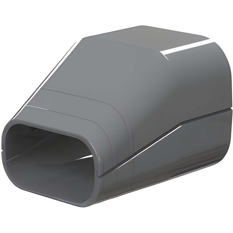 Tecnosystemi Eco Line Rohrabgangsterminal, perlgraue Farbe EXCELLENS TS 72-EXC E11124072