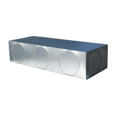 Tecnosystemi Aus verzinktem, wärmegedämmtem Blech mit 3 Ausgängen Ø150 mm für Samsung AJ - Tnlpeg/EU 026/035 PLENUM PWD400239