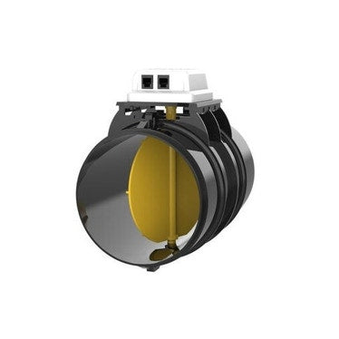 Tecnosystemi Motorisierte kreisförmige Schmetterling-Klappe aus Kunststoff, Futterspender inklusive ø100 SIRIO . POINT GAD300001