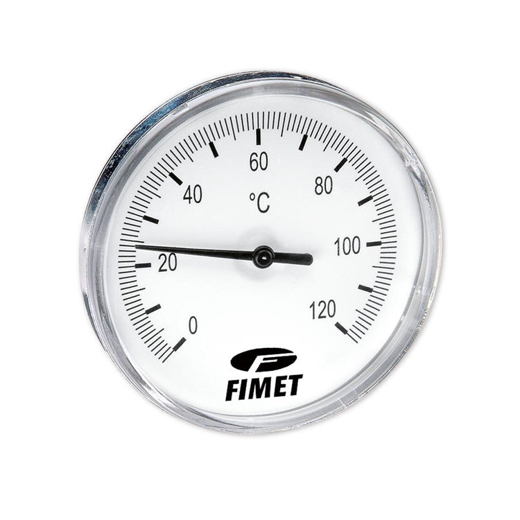 Watts Bimetallthermometer DN 80, mit hinterem Anschluss, Stab 50 mm und Skala -30+50 °C PT4A987003