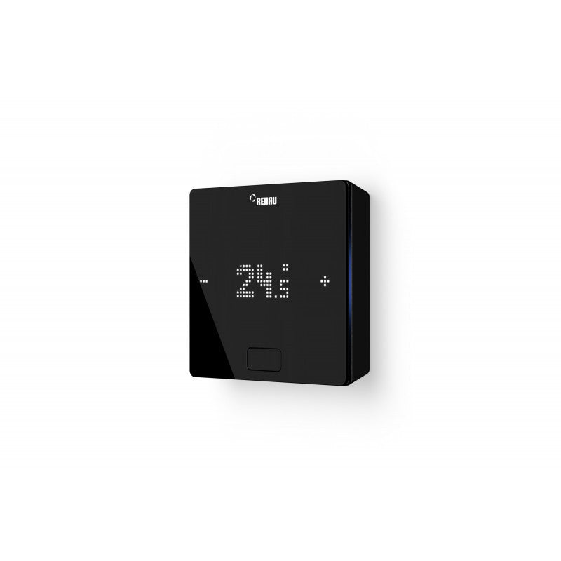 Solarics Rehau 13280051003 – Room Thermostat with Humidity Sensor NEA Smart 2.0 - Black