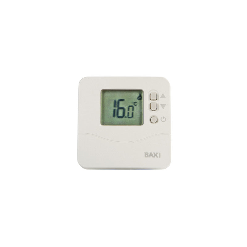 Solarics Baxi 7216909 – Digitaler Funk-Raumthermostat RD 1200