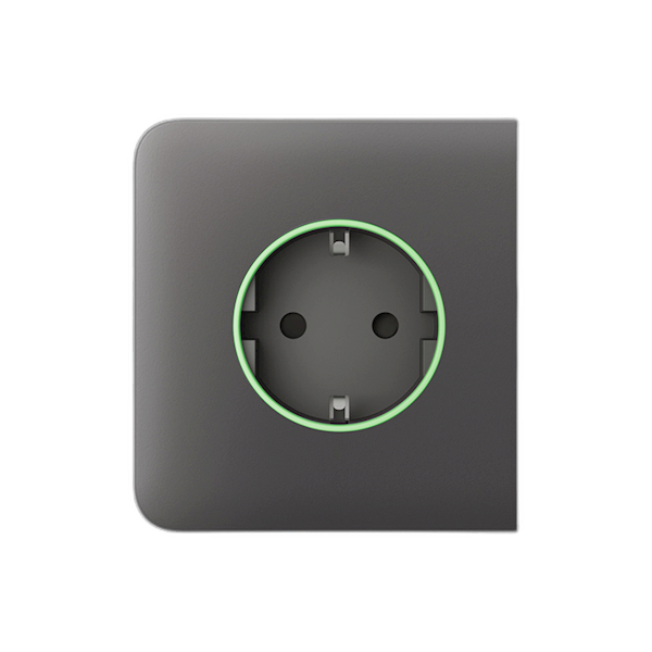Ajax Systems SideCover Smart Steckdosenabdeckung Typ F grau