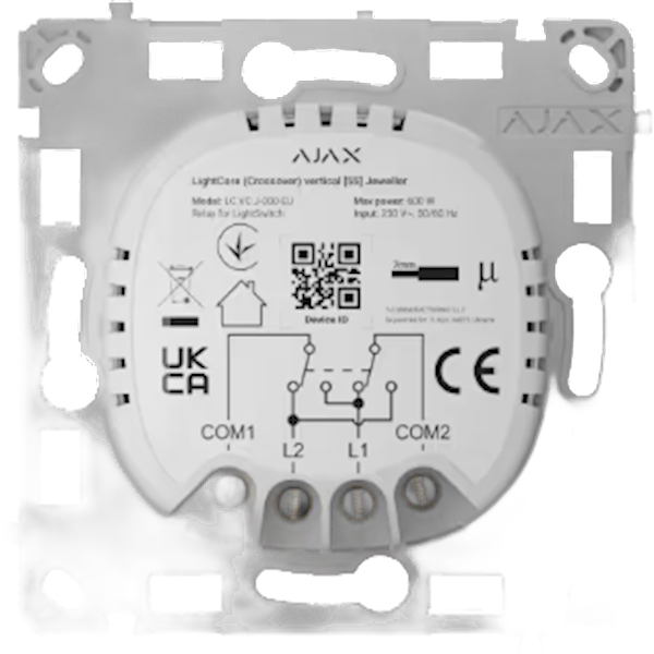 Ajax Systems Baseline LightCore Crossover Lichtschaltermodul