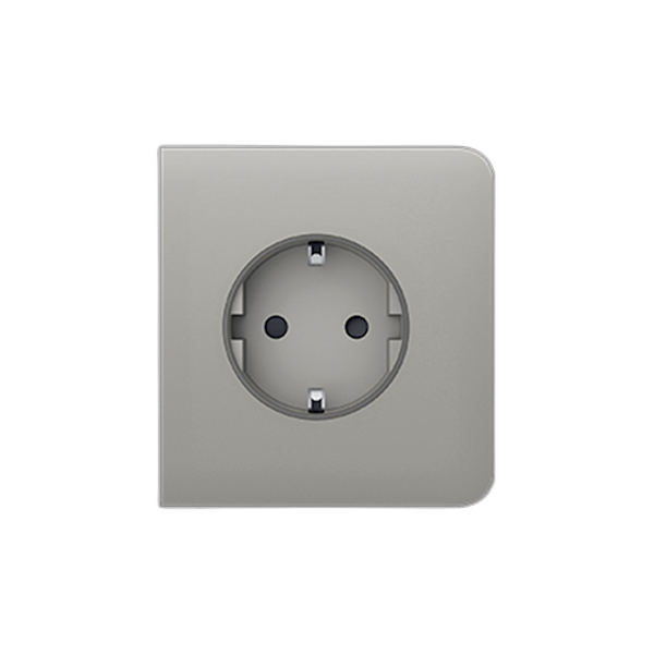 Ajax Systems SideCover Basic Typ F oester Steckdosenabdeckung